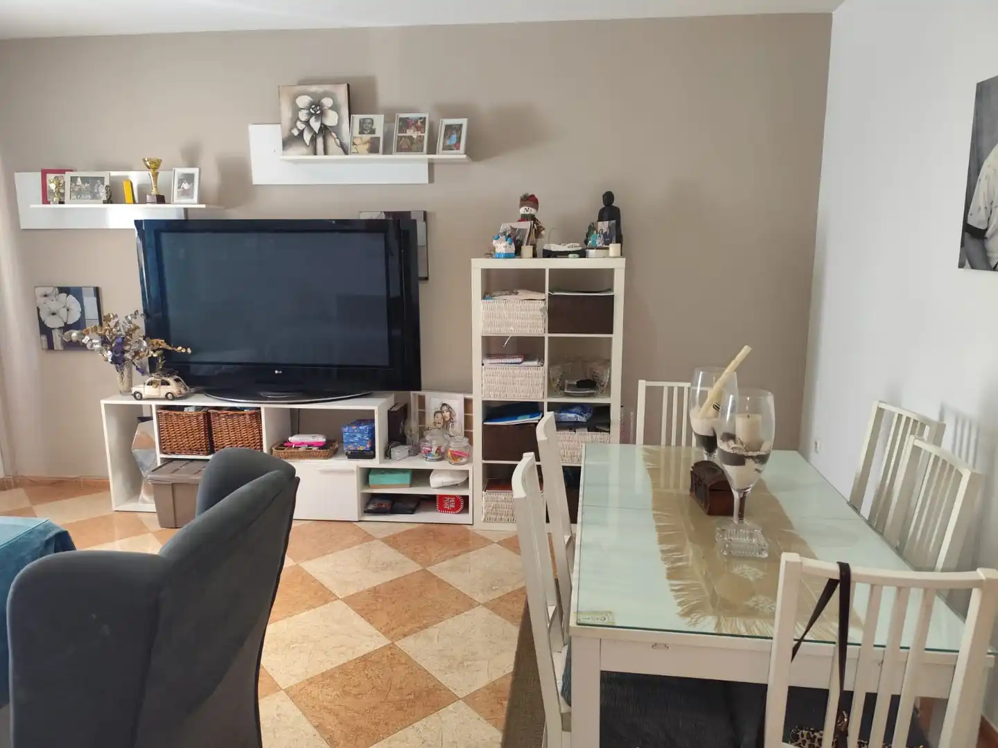 Sala d'estar de Planta baixa en venda en Los Santos de Maimona amb Aire condicionat