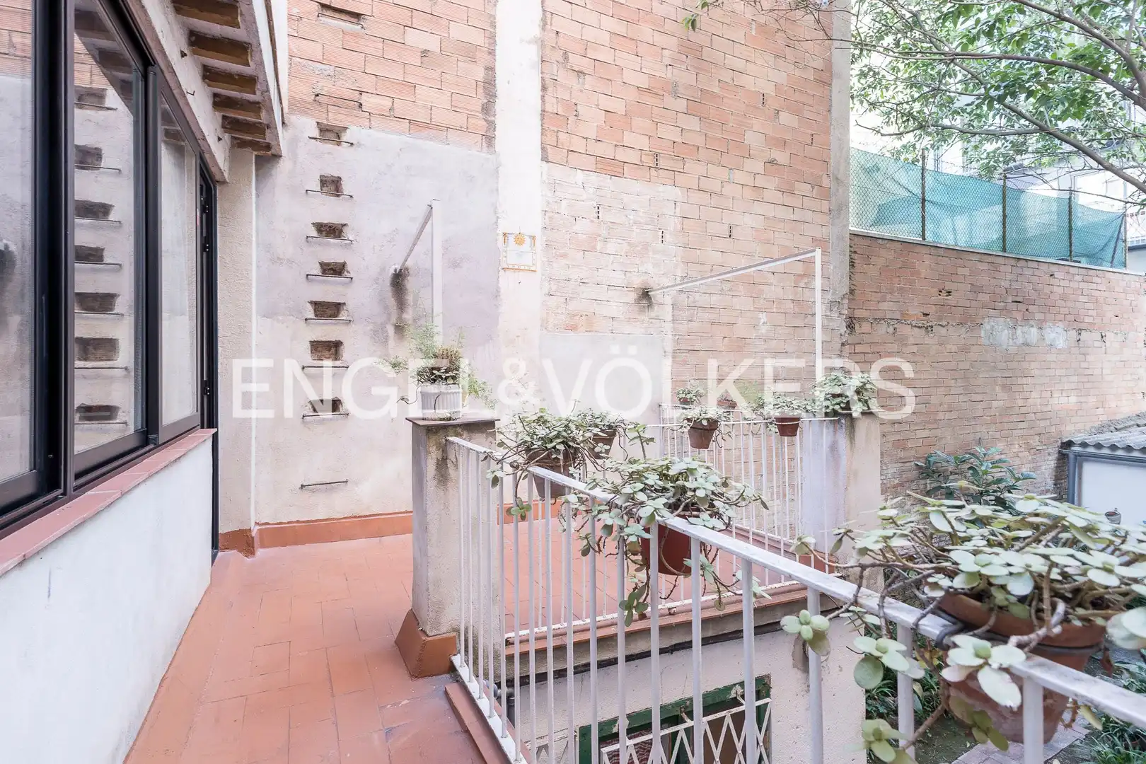 Terraza de Casa adosada en venta en Barcelona con Calefacción y Jardín privado