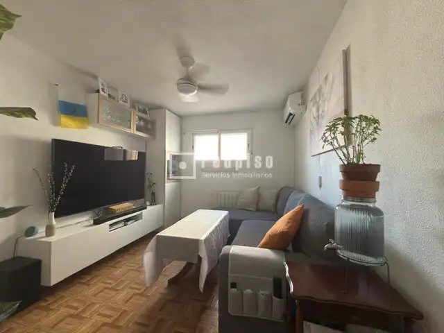 Sala de estar de Piso en venta en Madrid con Terraza