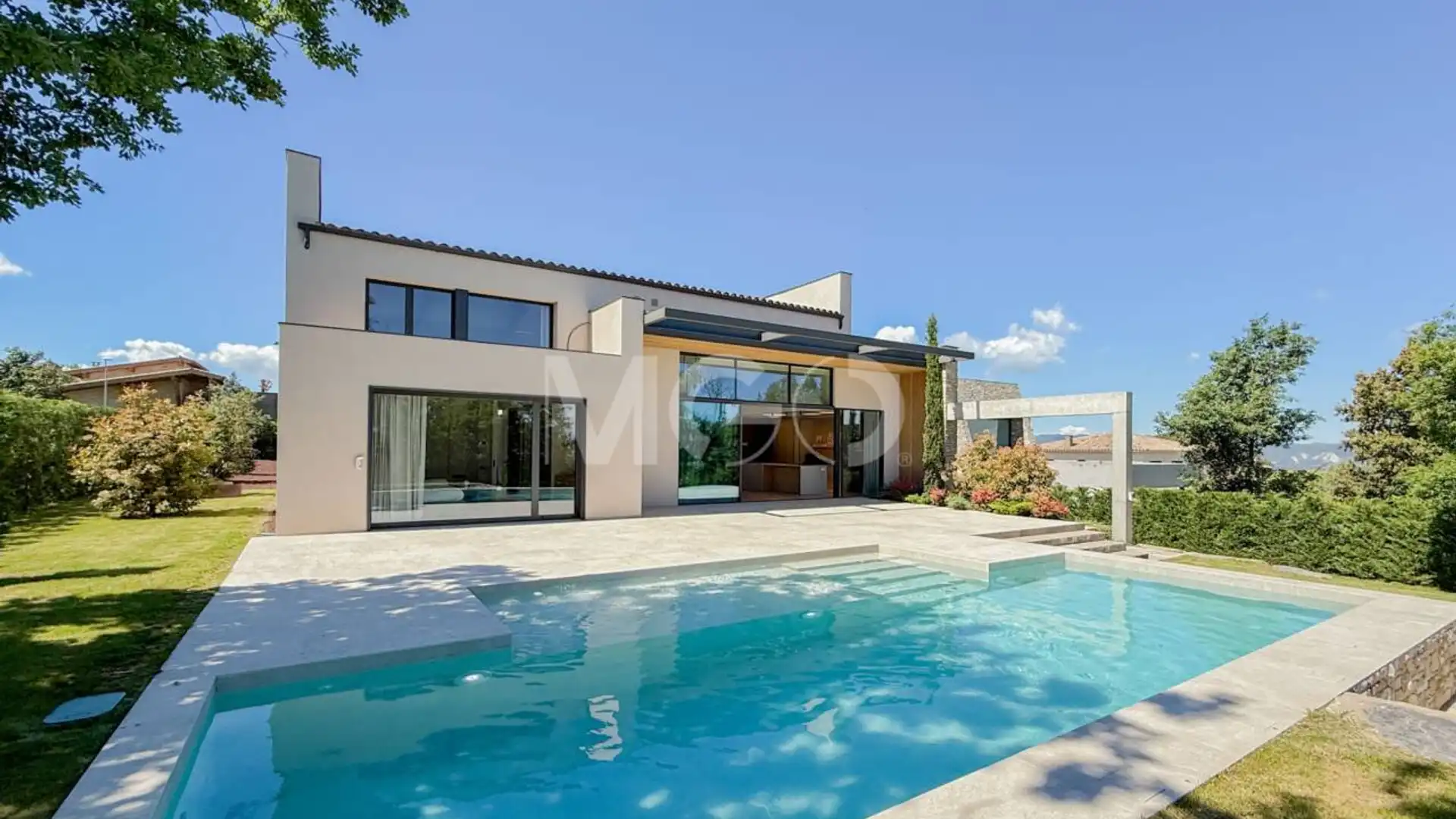 Vista exterior de Casa o chalet en venta en Taradell con Calefacción, Jardín privado y Parquet