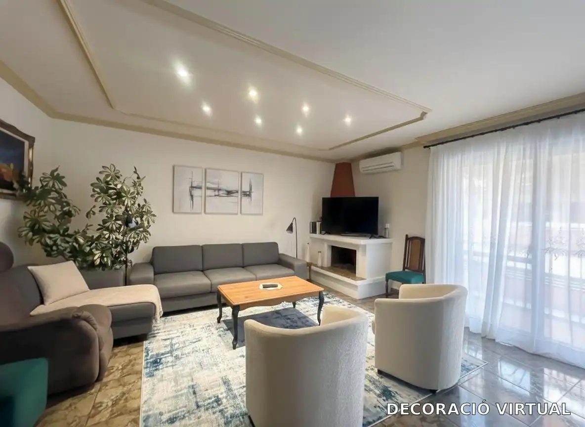 Sala de estar de Piso en venta en Lleida con Aire acondicionado y Balcón