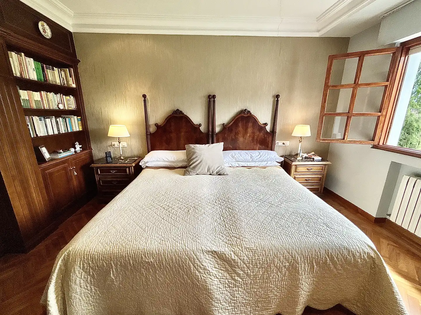 Bedroom of Houses for sale in Sariego  with Heating, Private garden and Parquet flooring