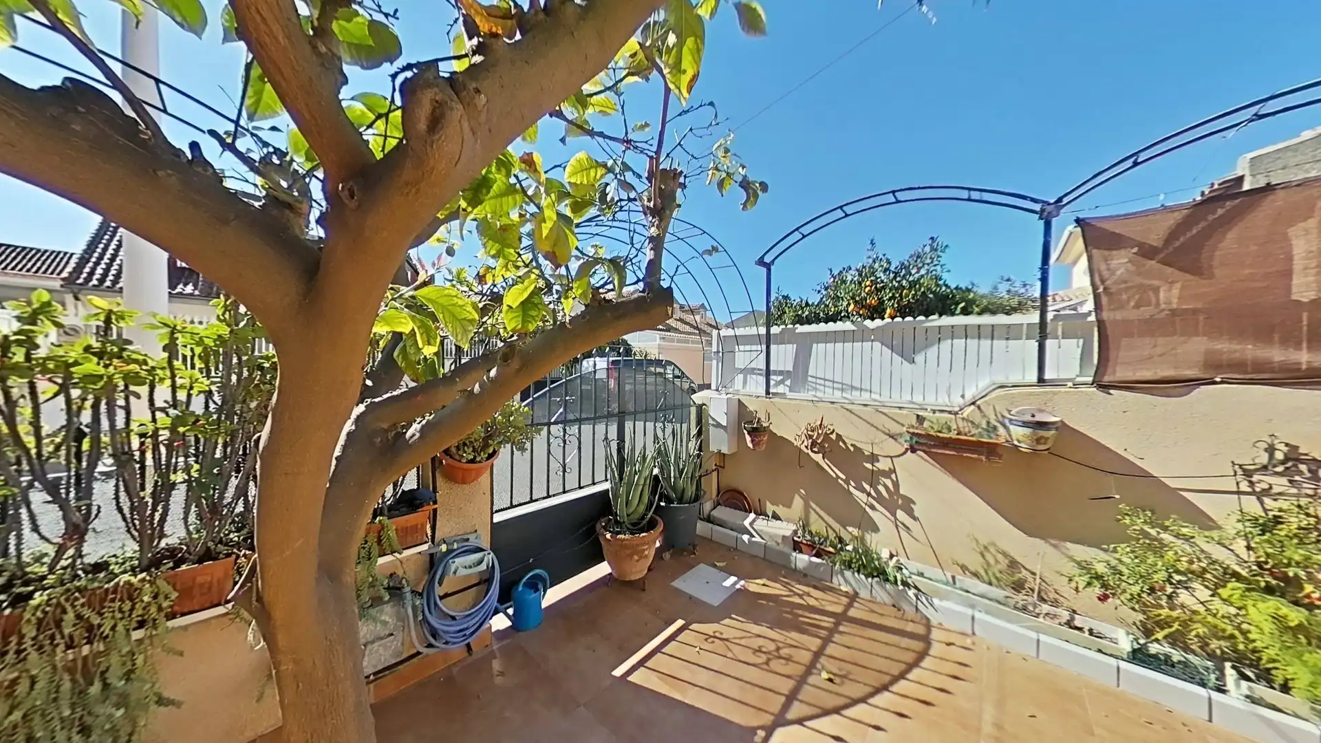 Garden of Detached homes for sale in San Javier  with Air Conditioner