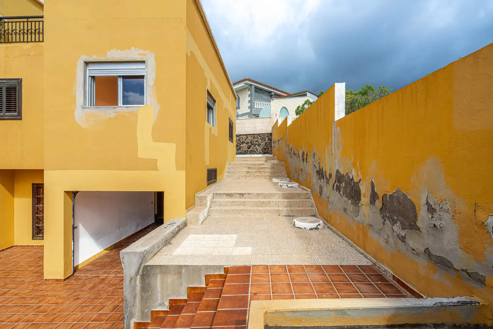 Vista exterior de Casa o chalet en venta en El Rosario con Aire acondicionado, Jardín privado y Terraza