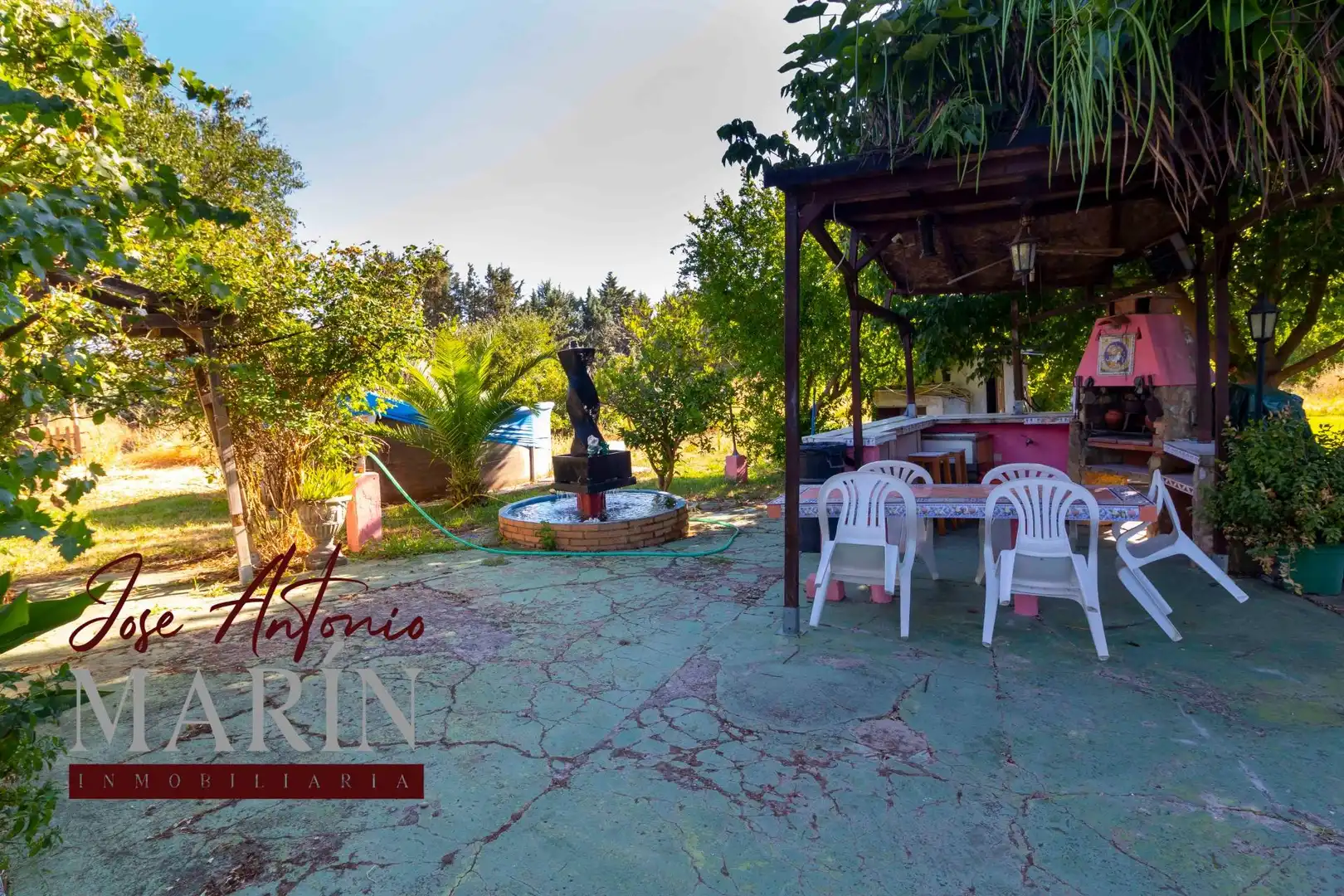 Jardín de Casa o chalet en venta en Badajoz con Aire acondicionado, Jardín privado y Piscina