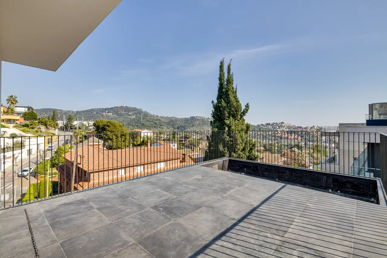 Terraza de Casa o chalet en venta en Sant Just Desvern con Aire acondicionado, Jardín privado y Terraza