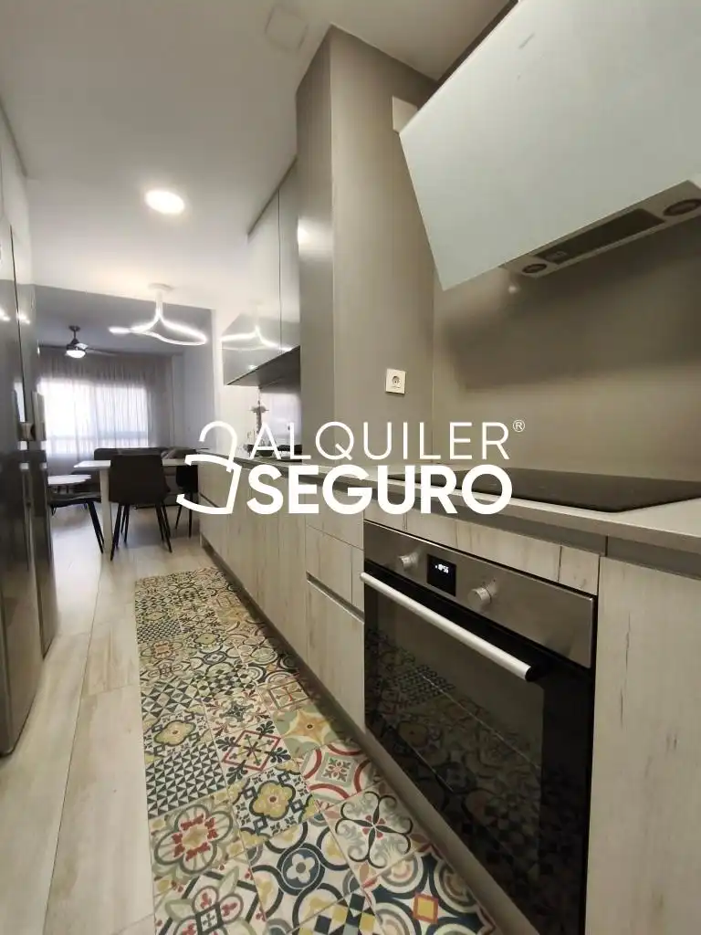 Kitchen of Flat for rent in Sant Joan d'Alacant  with Air Conditioner, Swimming Pool and Furnished