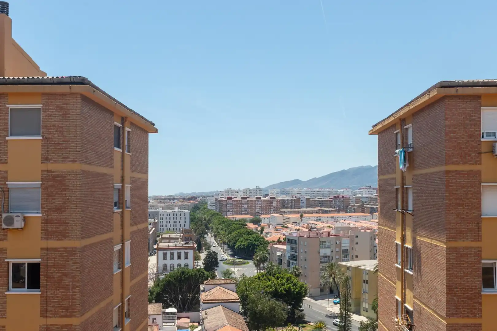 Vista exterior de Pis en venda en Málaga amb Aire condicionat i Terrassa