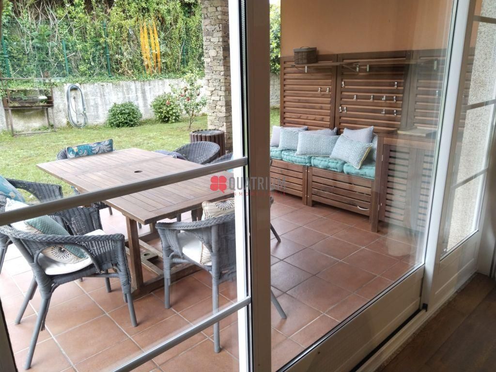 Terrassa de Casa o xalet de lloguer en Santiago de Compostela  amb Calefacció, Jardí privat i Moblat