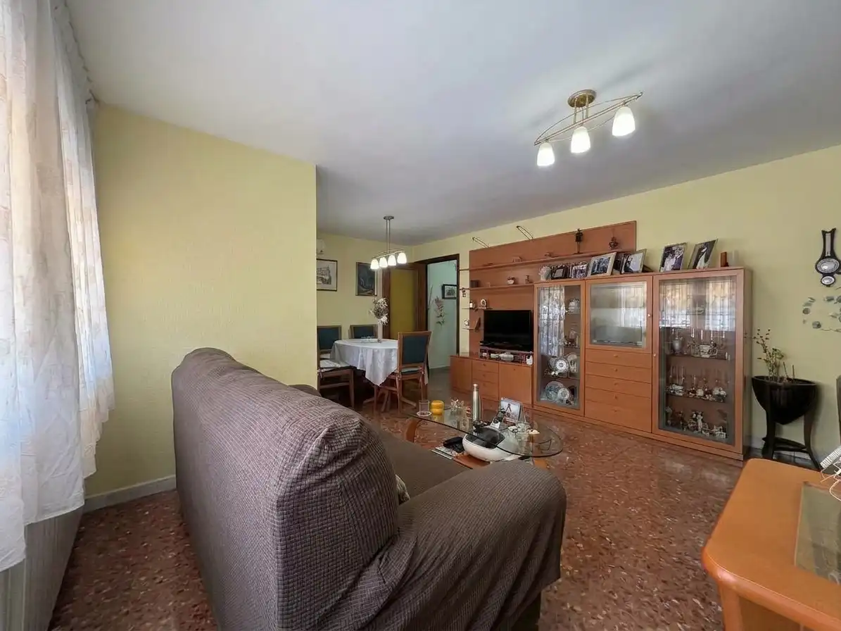 Sala d'estar de Pis en venda en Terrassa amb Aire condicionat, Calefacció i Balcó