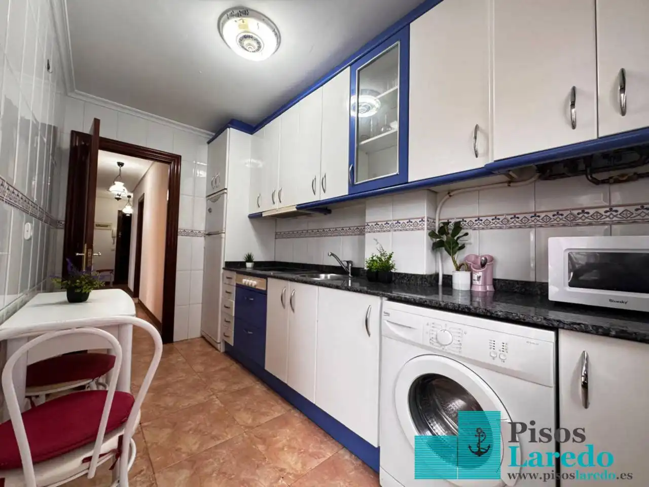 Kitchen of Flat for sale in Bárcena de Cicero  with Heating, Terrace and Furnished
