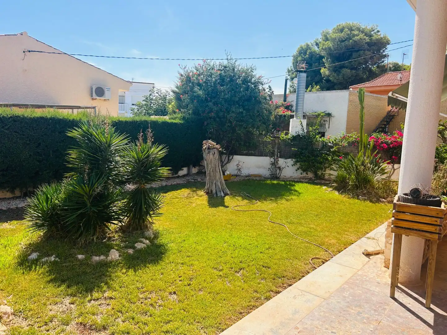 Jardín de Casa o chalet en venta en Cartagena con Aire acondicionado, Jardín privado y Terraza