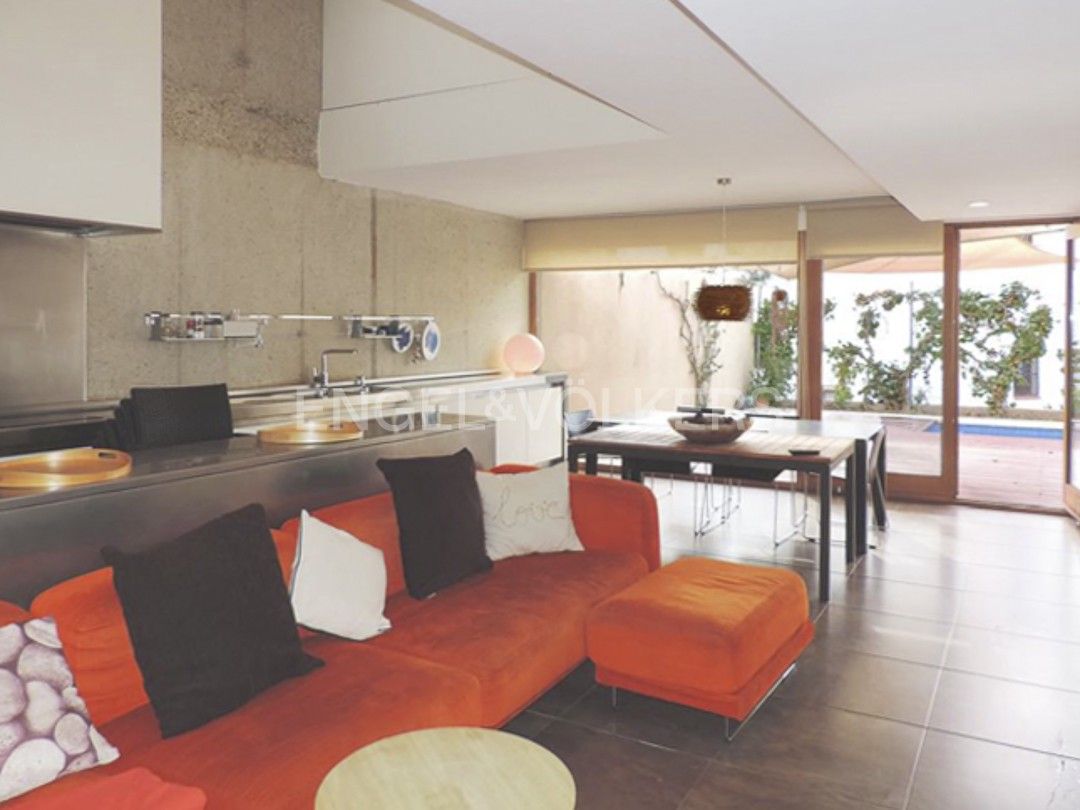 Living room of House or chalet to rent in Torredembarra  with Air Conditioner, Heating and Private garden