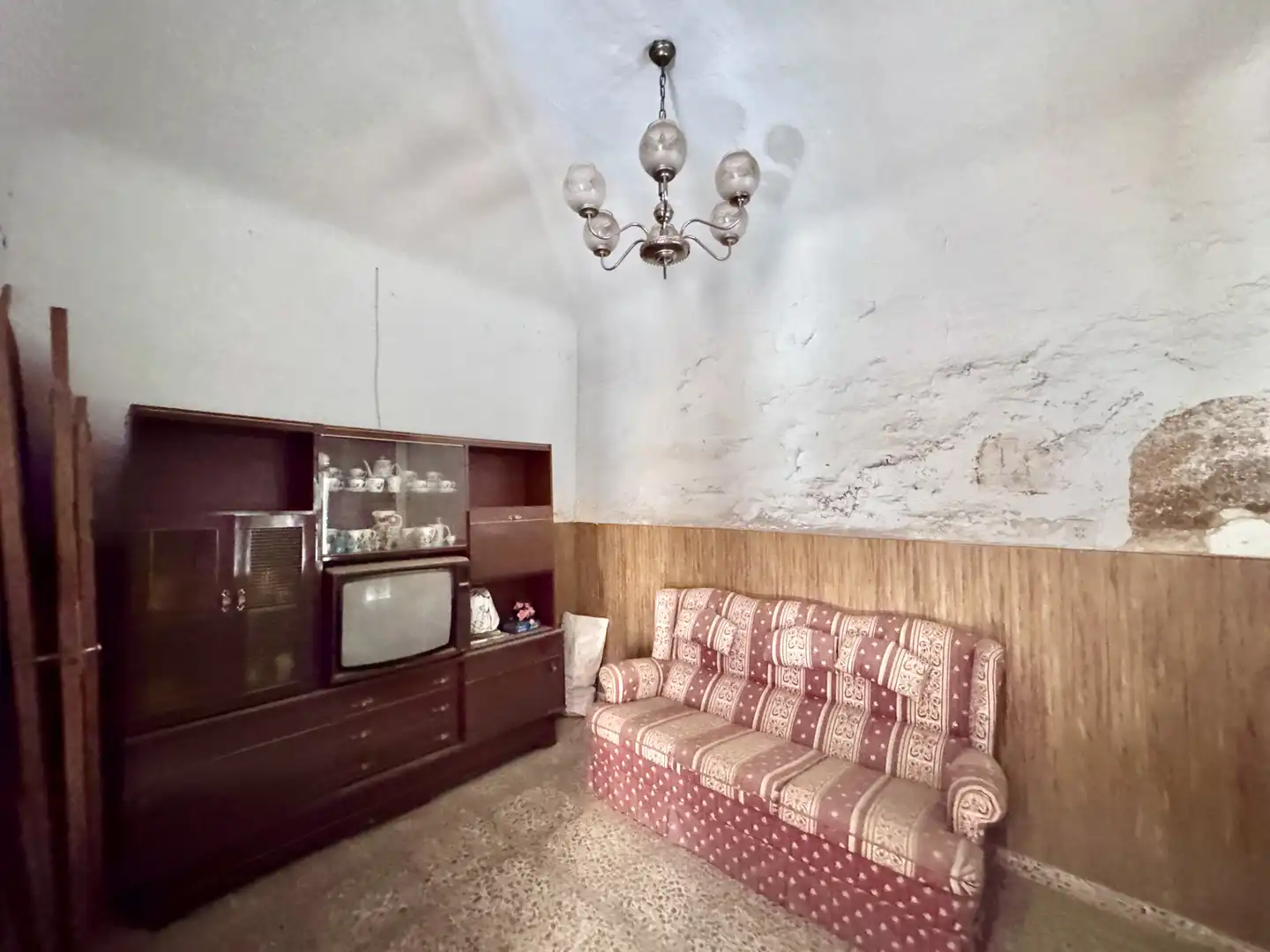 Sala de estar de Casa o chalet en venta en Lanjarón con Jardín privado y Amueblado