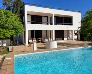 Piscina de Casa o xalet de lloguer en Santa Eulària des Riu amb Aire condicionat, Jardí privat i Piscina