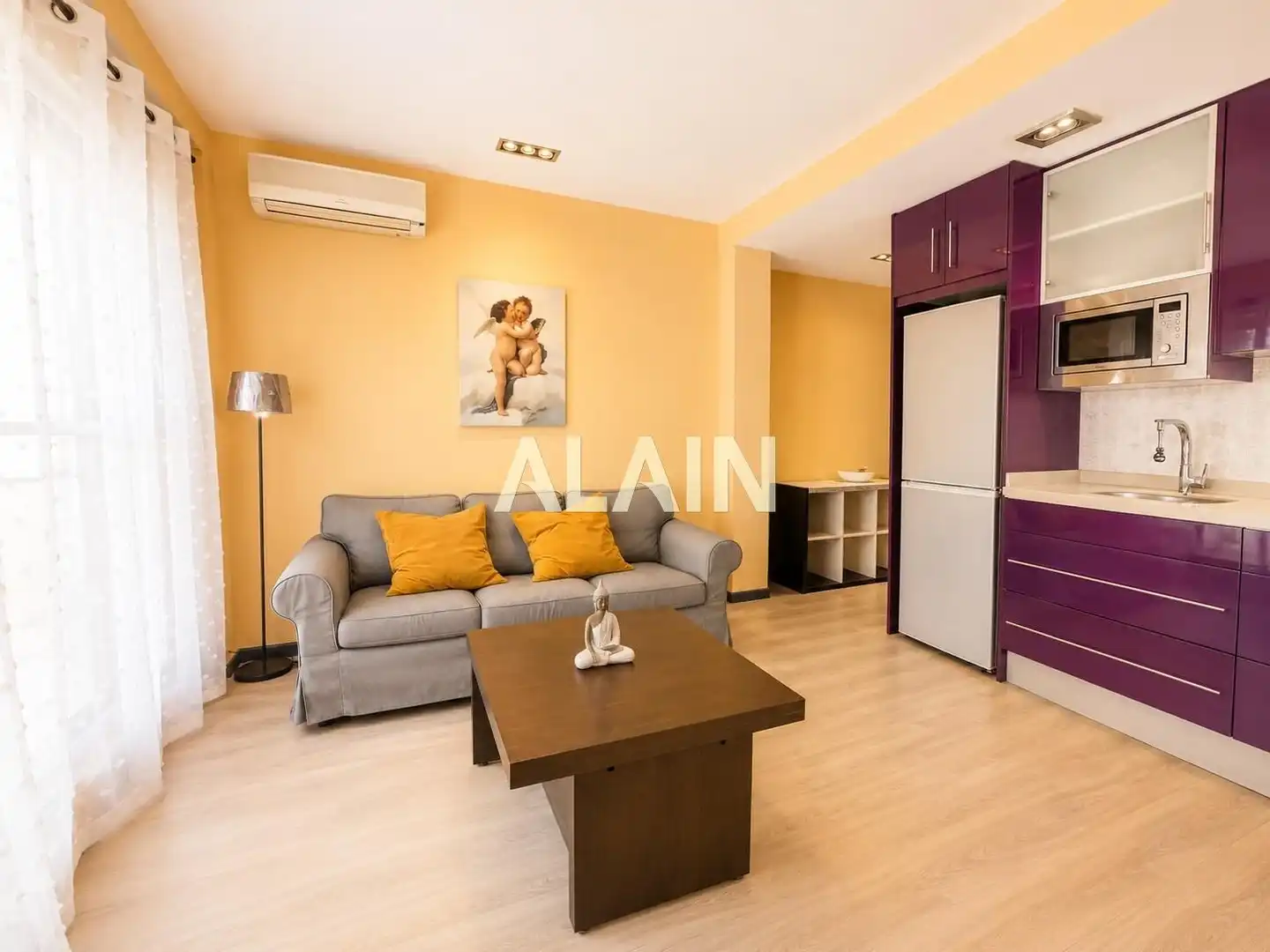 Sala de estar de Ático en venta en Valencia con Aire acondicionado, Calefacción y Terraza