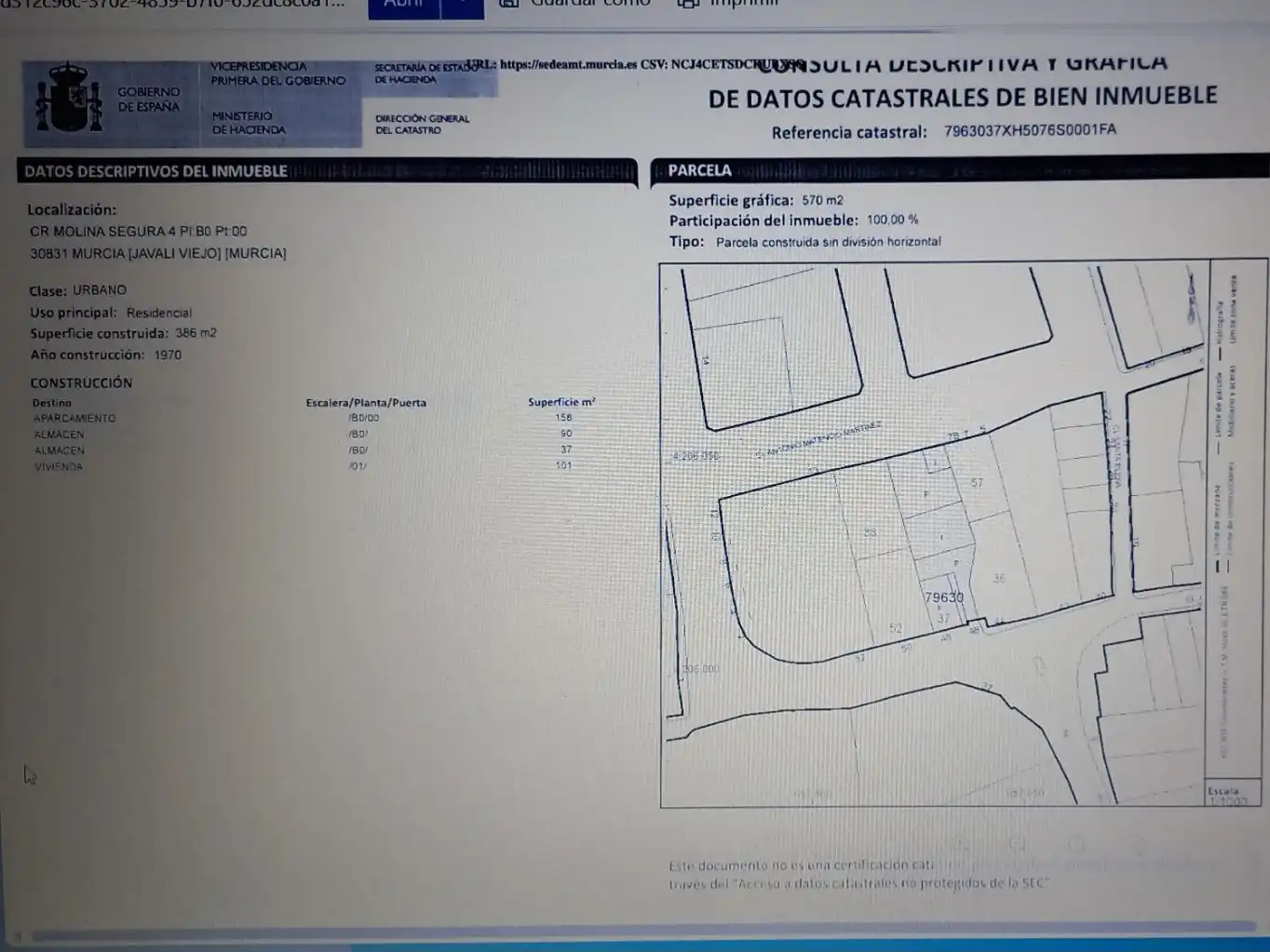 Residencial en venda en Murcia