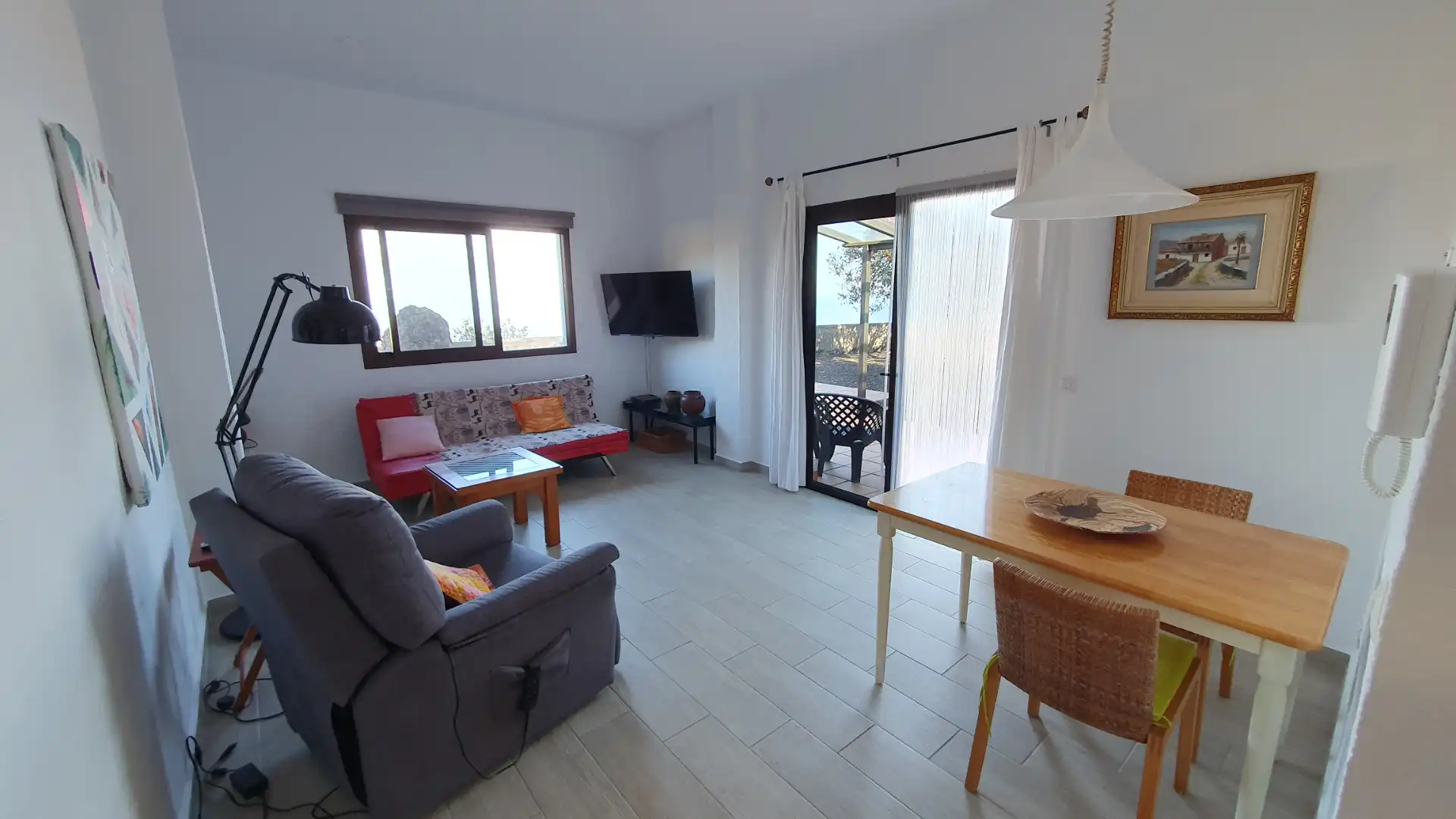 Sala d'estar de Casa o xalet en venda en San Juan de la Rambla amb Jardí privat i Terrassa