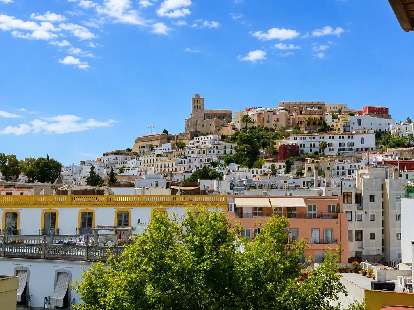 Exterior view of Apartments for sale in Eivissa  with Air Conditioner, Terrace and Balcony