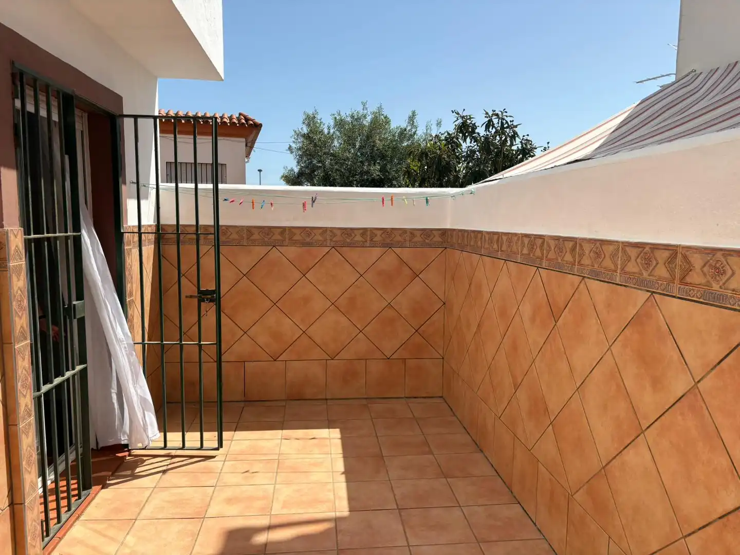 Terraza de Casa adosada de alquiler en Algeciras con Terraza, Amueblado y Horno