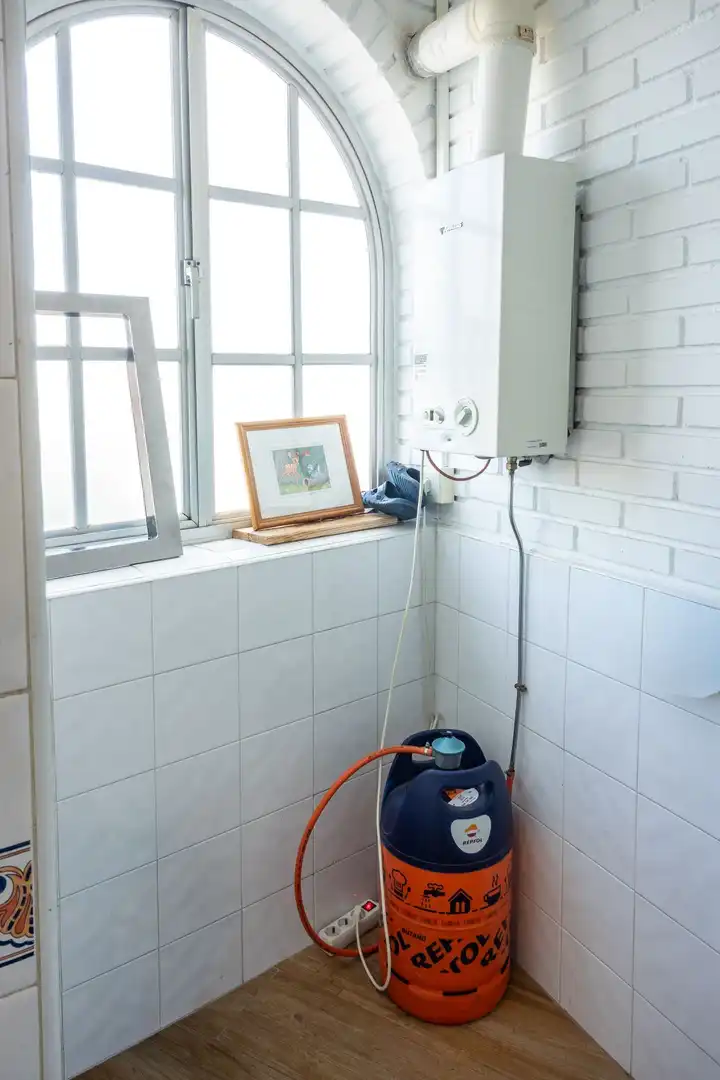 Baño de Casa adosada en venta en Málaga con Aire acondicionado y Terraza