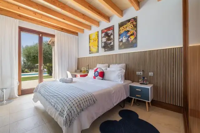 Bedroom of Country homes for sale in  Palma de Mallorca  with Air Conditioner, Heating and Private garden