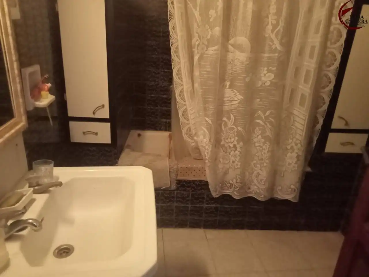 Baño de Casa adosada en venta en La Font d'en Carròs con Terraza y Amueblado