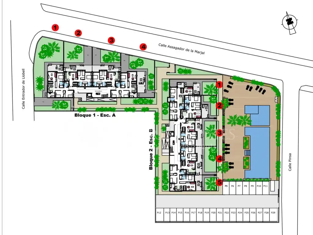 Appartement compact avec piscine à vendre à Calle Oroval, imagen 26