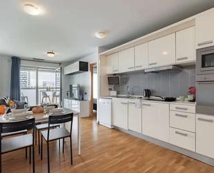 Kitchen of Study to share in L'Hospitalet de Llobregat  with Air Conditioner and Terrace