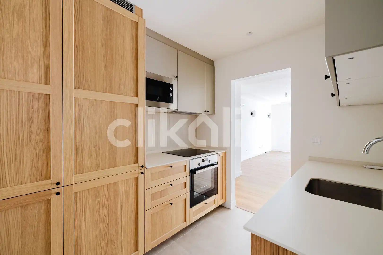 Kitchen of Flat for sale in Málaga  with Air Conditioner, Terrace and Balcony