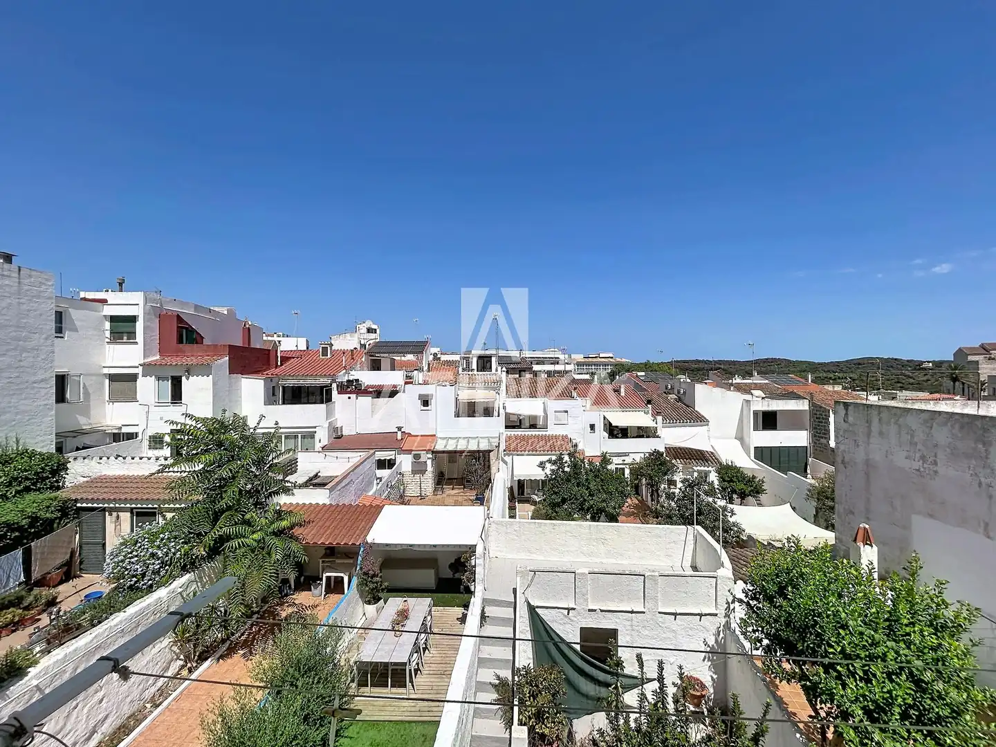 Exterior view of Houses for sale in Maó - Mahón  with Terrace