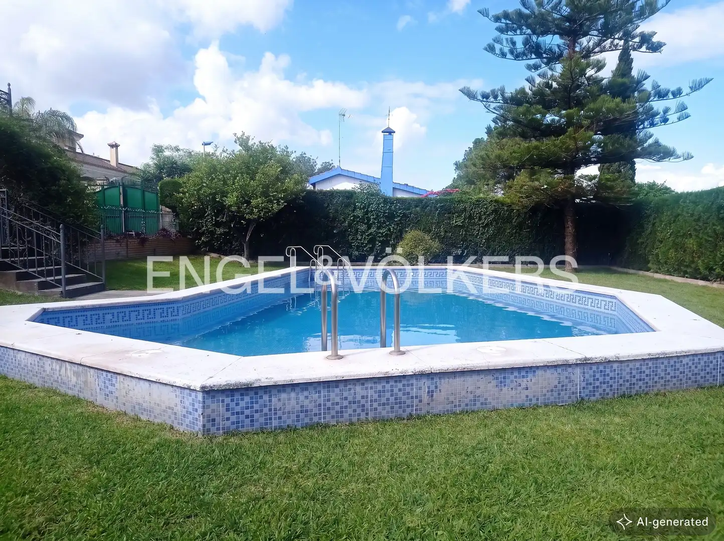 Piscina de Casa o chalet en venta en Dos Hermanas con Calefacción, Jardín privado y Terraza