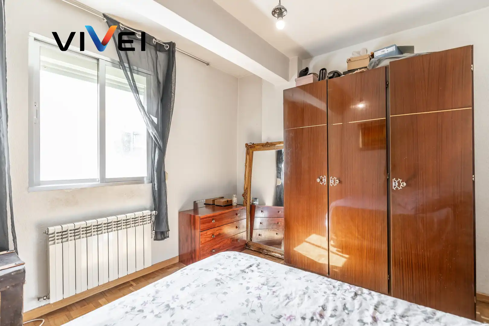 Bedroom of Flat for sale in Madrid  with Heating and Balcony