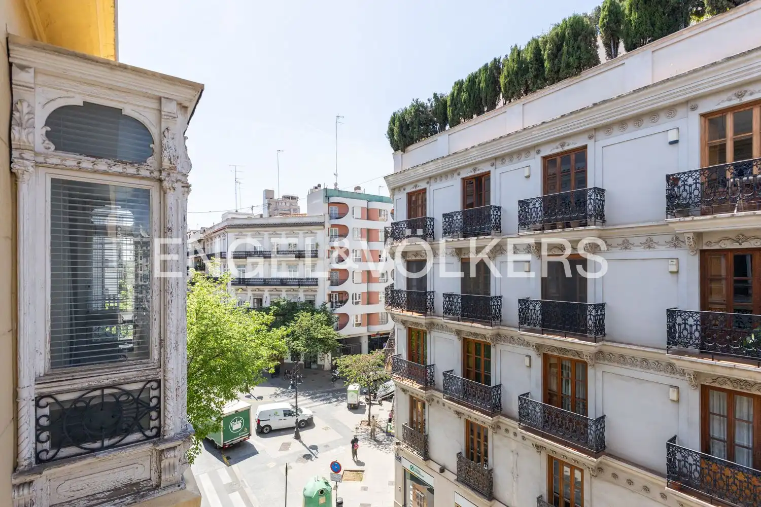 Vista exterior de Pis de lloguer en Valencia amb Aire condicionat, Calefacció i Balcó