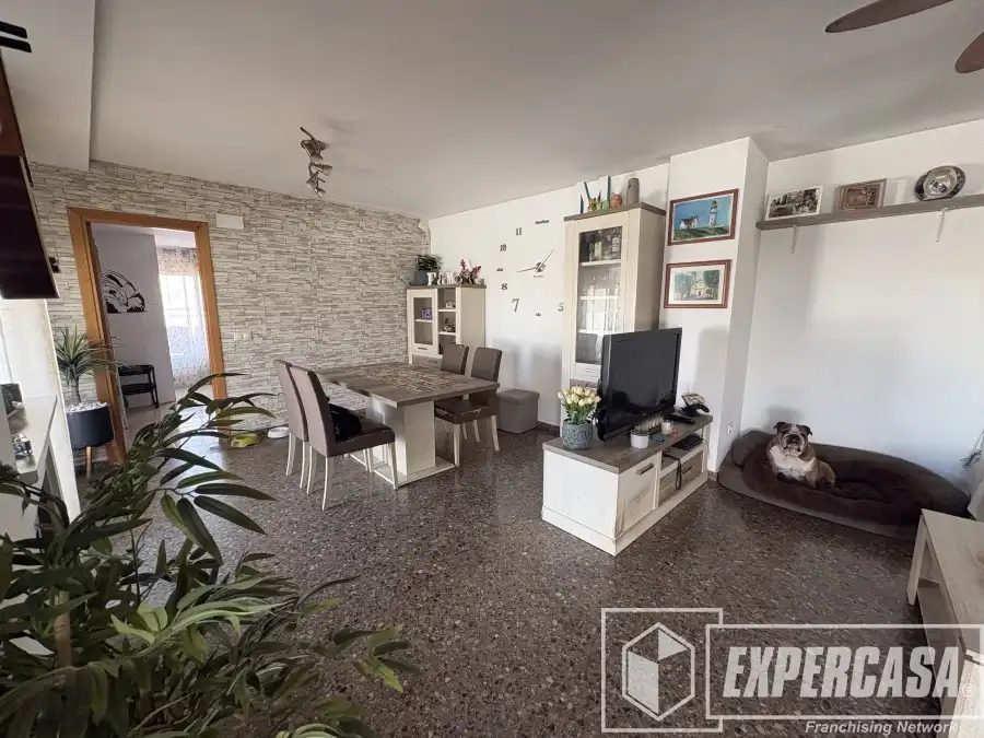 Living room of Attic for sale in Castellón de la Plana / Castelló de la Plana  with Air Conditioner, Terrace and Storage room