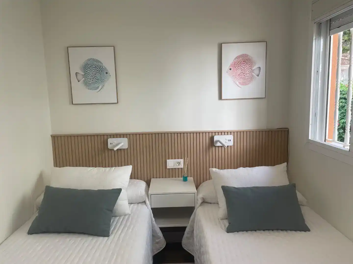 Schlafzimmer von Wohnung zur Miete in Finestrat mit Klimaanlage und Schwimmbad