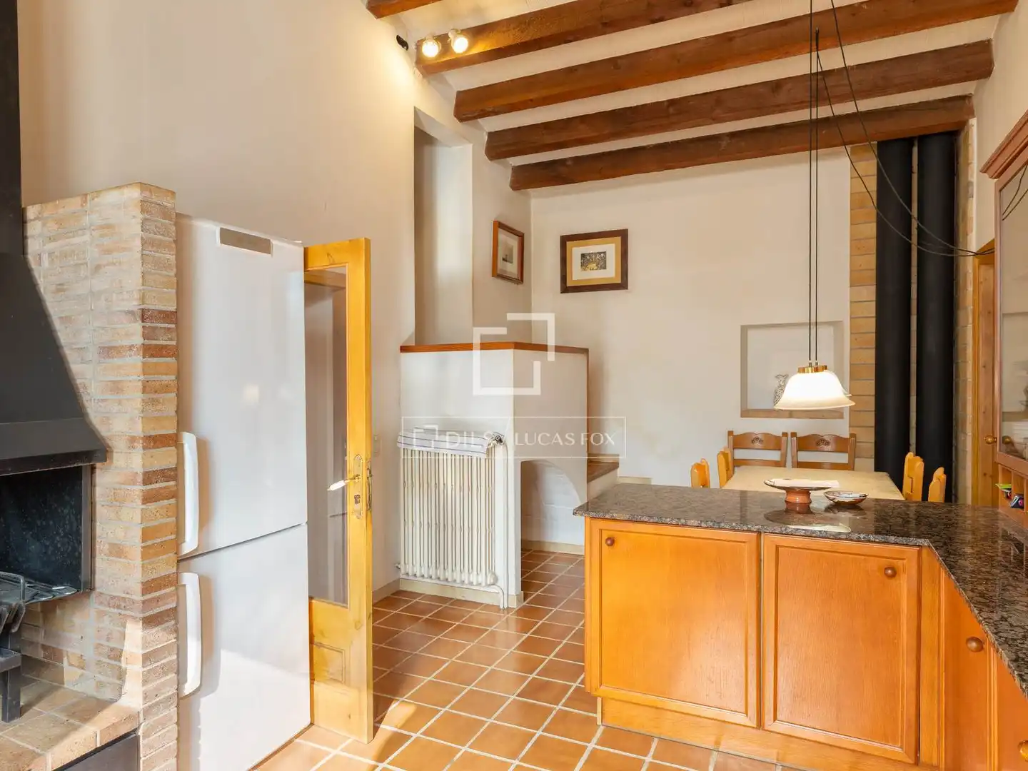 Cocina de Finca rústica en venta en Cabanelles con Calefacción, Jardín privado y Trastero