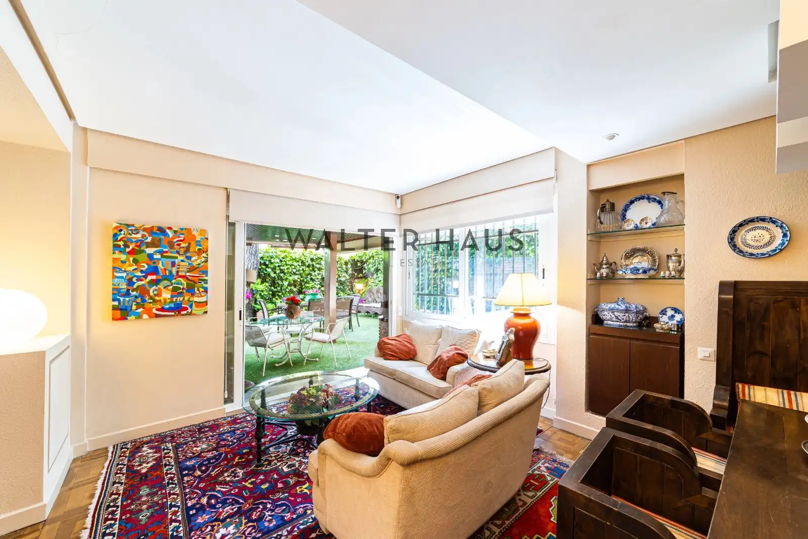 Sala de estar de Piso en venta en Madrid con Aire acondicionado, Calefacción y Jardín privado