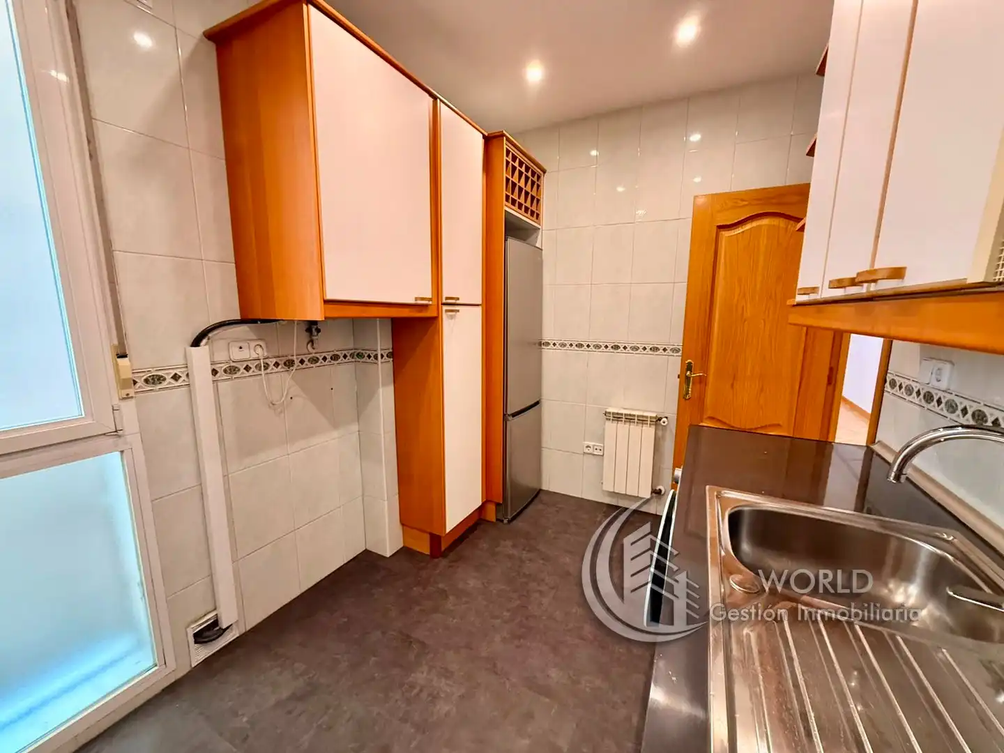 Kitchen of Flat for sale in Madrid  with Air Conditioner and Heating