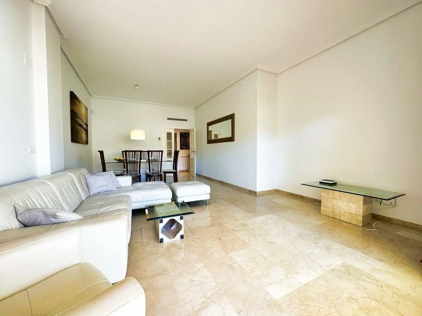 Living room of Flat for rent in Altea  with Air Conditioner, Heating and Storage room