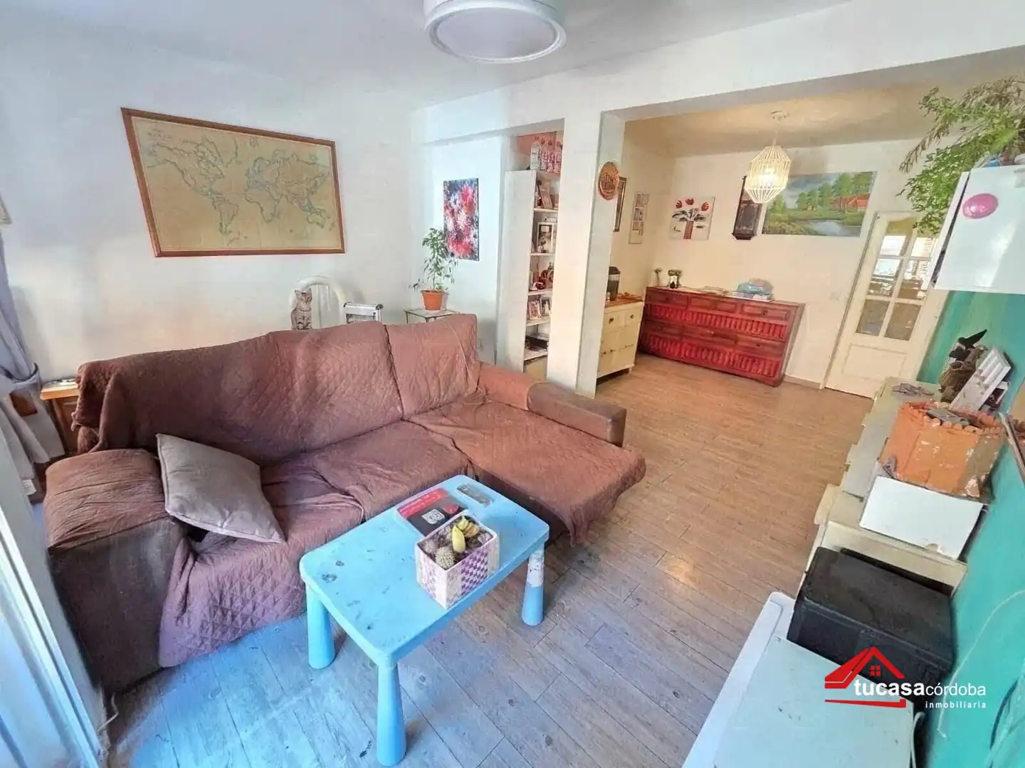 Sala d'estar de Pis en venda en Córdoba amb Aire condicionat i Terrassa