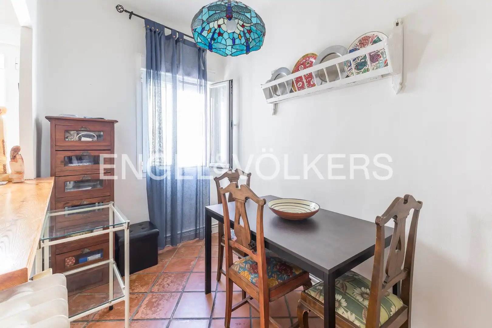 Comedor de Piso de alquiler en Madrid con Aire acondicionado, Calefacción y Amueblado