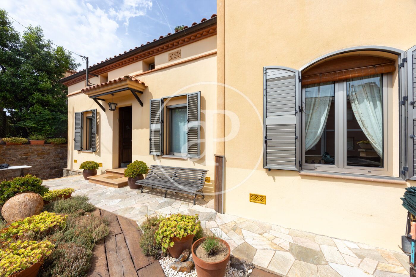 Vista exterior de Casa o chalet en venta en Teià con Calefacción, Jardín privado y Trastero