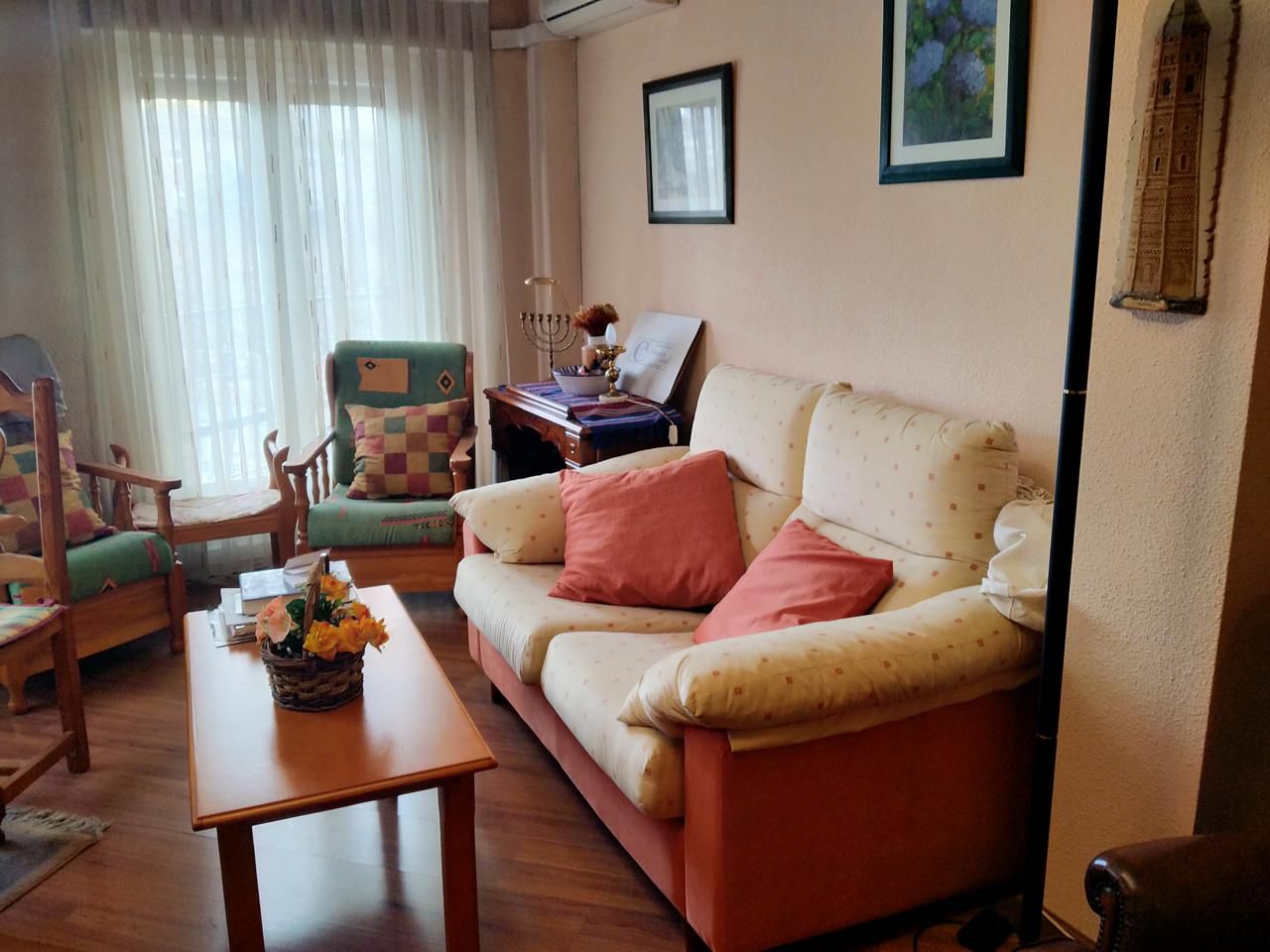 Living room of Flat for sale in Calatayud  with Heating, Terrace and Furnished