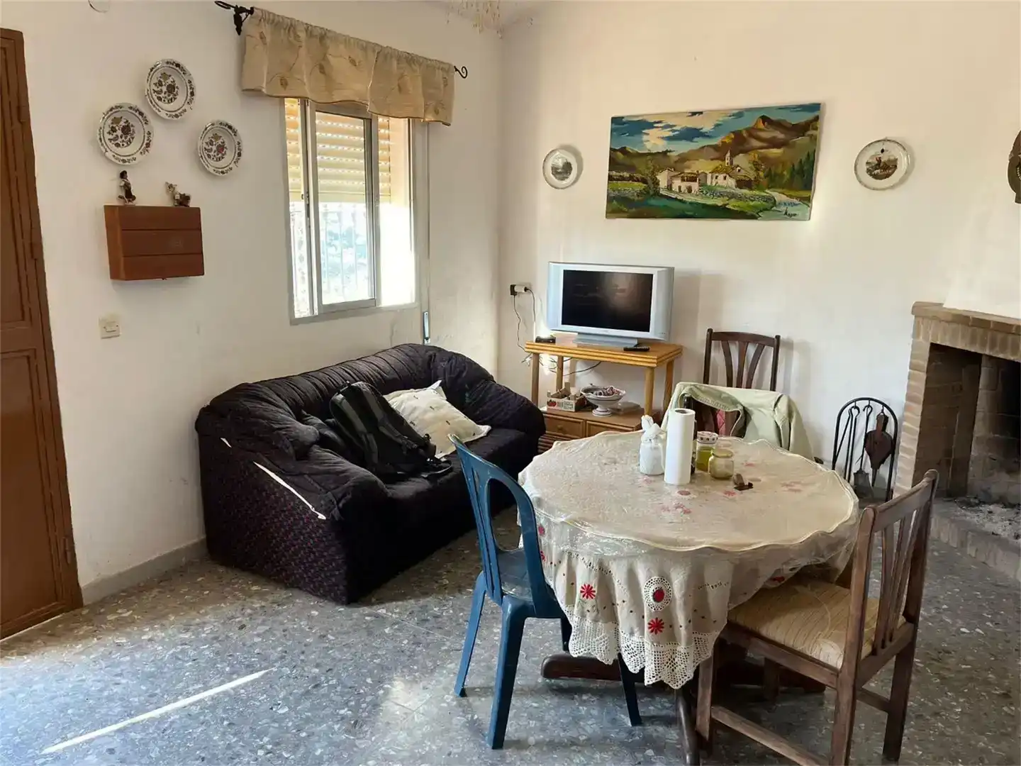 Sala d'estar de Finca rústica en venda en Málaga Capital