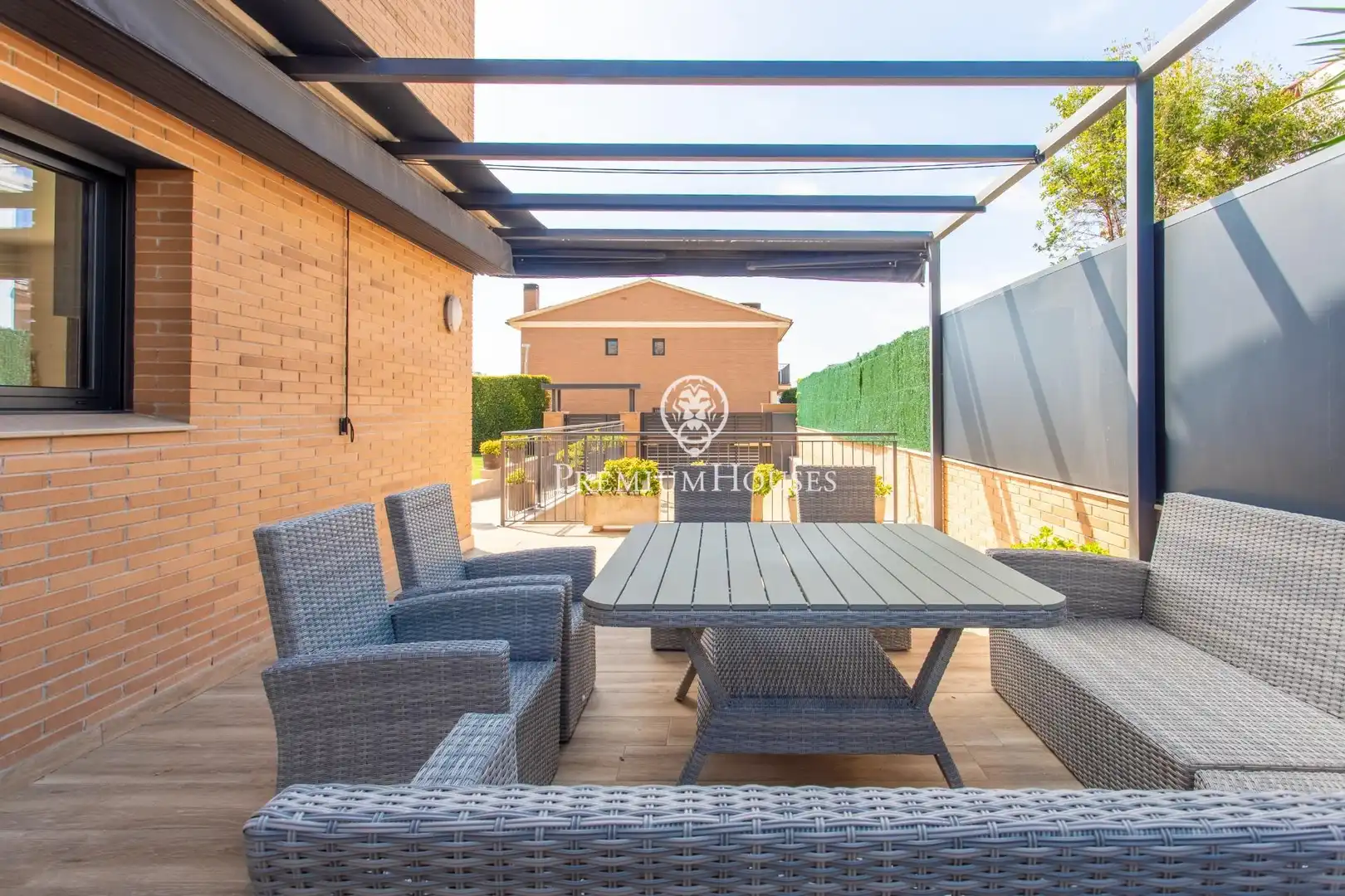 Terrassa de Casa o xalet en venda en Cabrera de Mar amb Calefacció, Jardí privat i Parquet