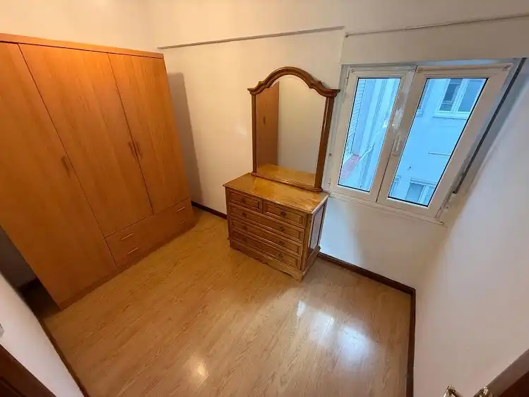 Bedroom of Flat for rent in Gijón   with Heating and Balcony