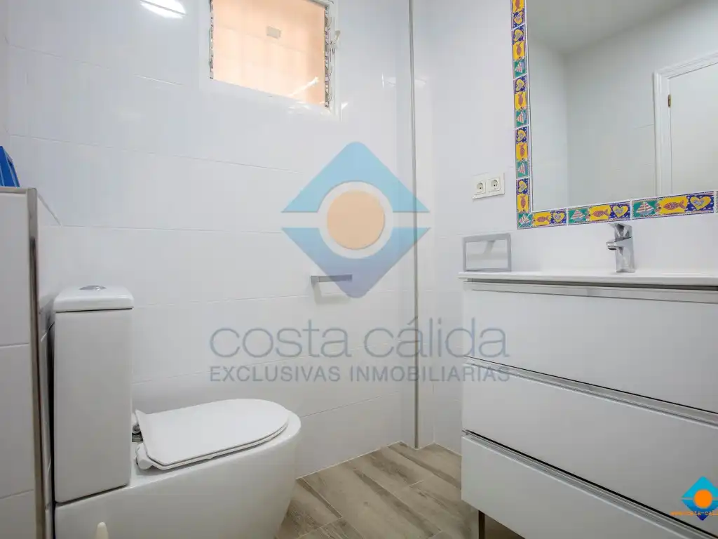 Baño de Planta baja en venta en Mazarrón con Aire acondicionado, Terraza y Amueblado