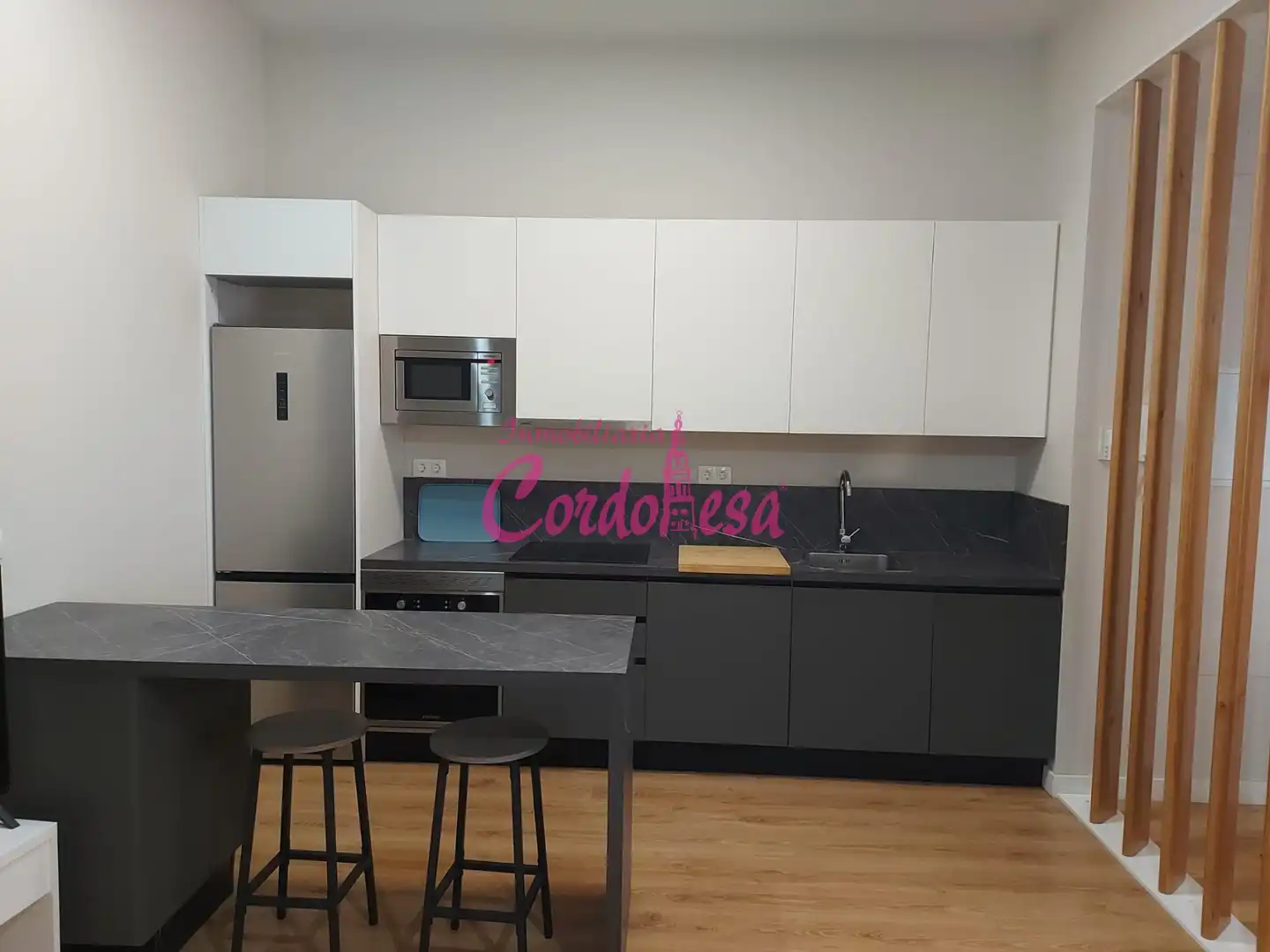 Küche von Loft zur Miete in Córdoba mit Klimaanlage und Heizung