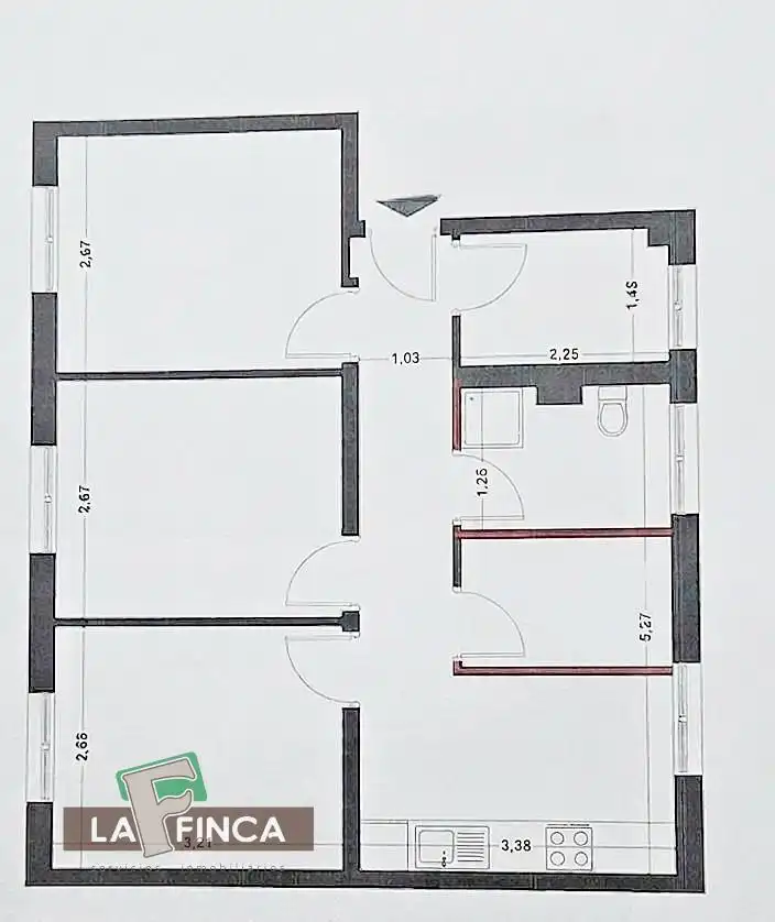Piso en venta en Gijón  con Calefacción, Trastero y Amueblado